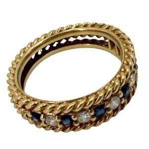 DIOR 18k Gold Diamond Ring